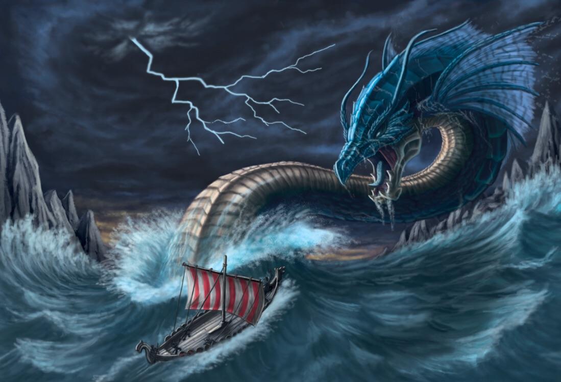 Leviathan - Một sinh vật khổng lồ và khủng khiếp (Nguồn: Internet)