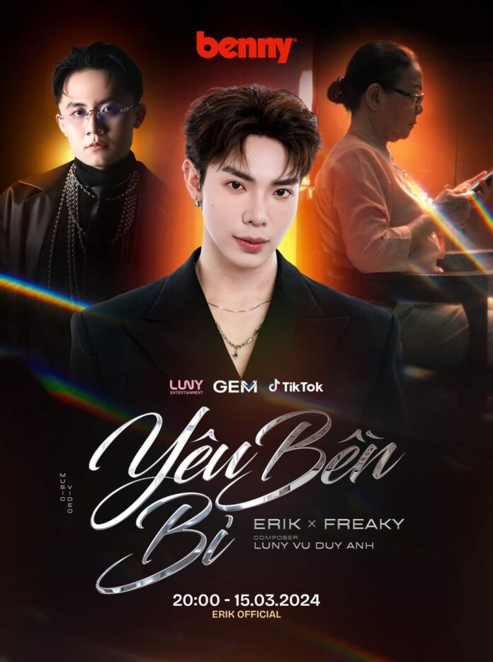 Lời bài hát Yêu Bền Bỉ - Erik x Freaky x Benny (Ảnh: Internet)