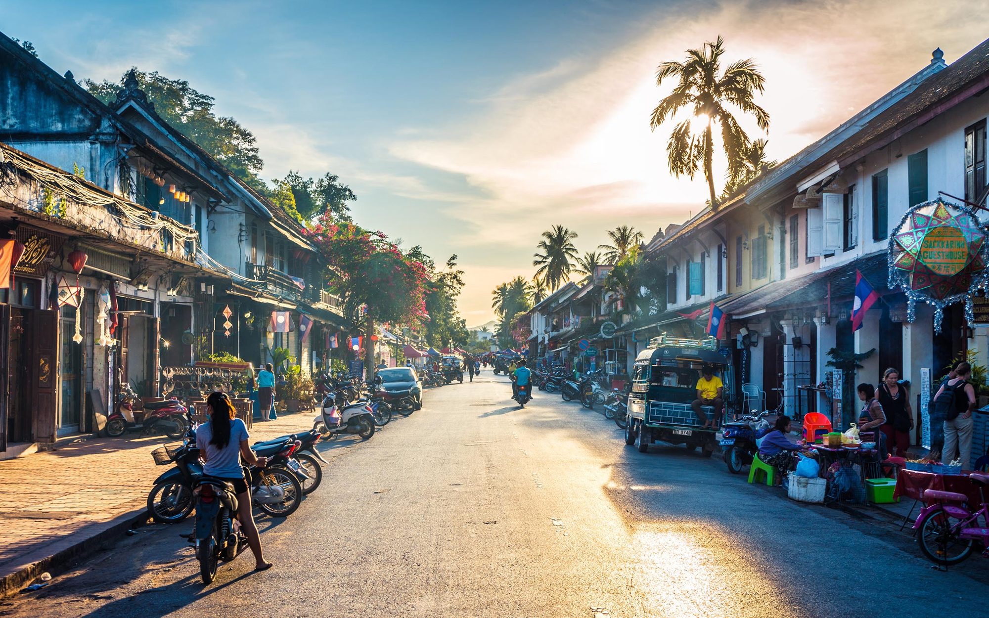 Luang Prabang - thị trấn vào top đẹp nhất thế giới của Lào (Nguồn: Internet)