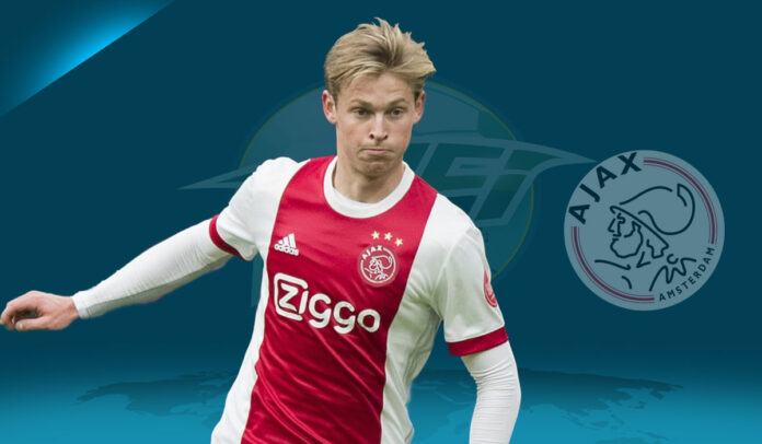 De Jong trong màu áo Ajax (ảnh: Internet)