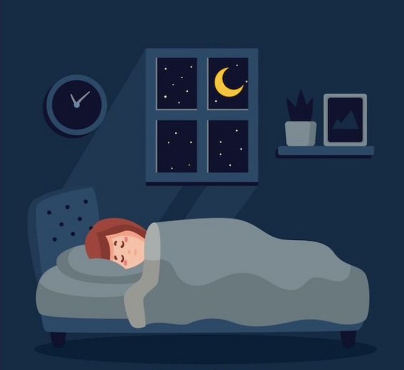 Ngủ đủ giấc để duy trì cơ bắp (Ảnh: Internet)
