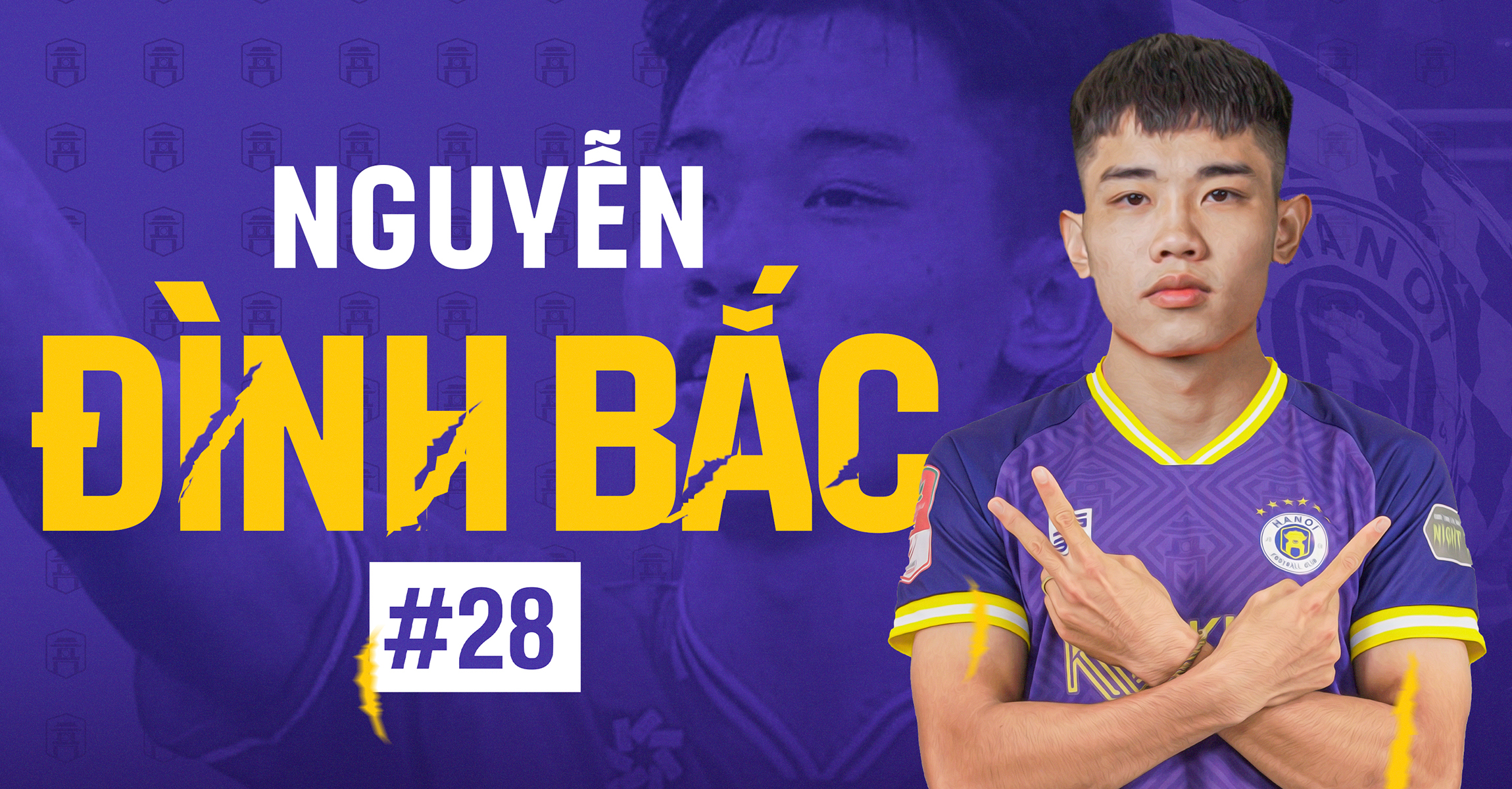 Nguyễn Đình Bắc chuyển tới thi đấu tại Hà Nội FC theo dạng cho mượn (Ảnh: Internet)