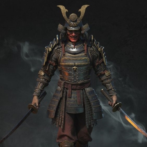 Nhân vật "trùm cuối" được gọi là Oni, tức là loài quỷ trong tiếng Nhật, dưới lớp vỏ của một vị tướng Samurai hiếu chiến và tàn nhẫn. Nguồn: ảnh từ Internet.