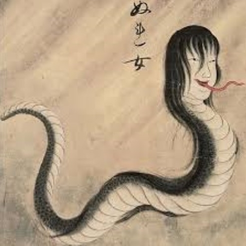 Biểu tượng rắn Nureonna trong văn hóa Nhật. Nguồn: ảnh từ Internet