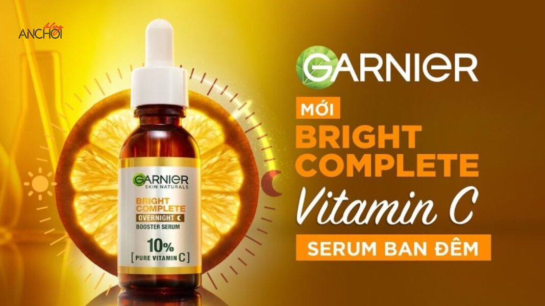 Review serum dưỡng sáng da Garnier Bright Complete Overnight Serum (Nguồn: Internet)