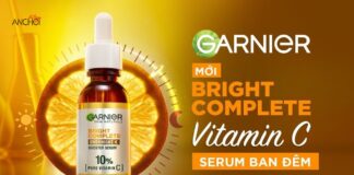 Review serum dưỡng sáng da Garnier Bright Complete Overnight Serum (Nguồn: Internet)