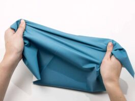 Vải nylon trong nội thất: độ bền cao và co giãn tốt, chống ẩm hiệu quả với vẻ đẹp sáng bóng Vảy nylon trong nội thất: độ bền và độ co giãn cao, có tính kháng ẩm tốt, sở hữu bề mặt sáng bóng (ảnh: Internet)