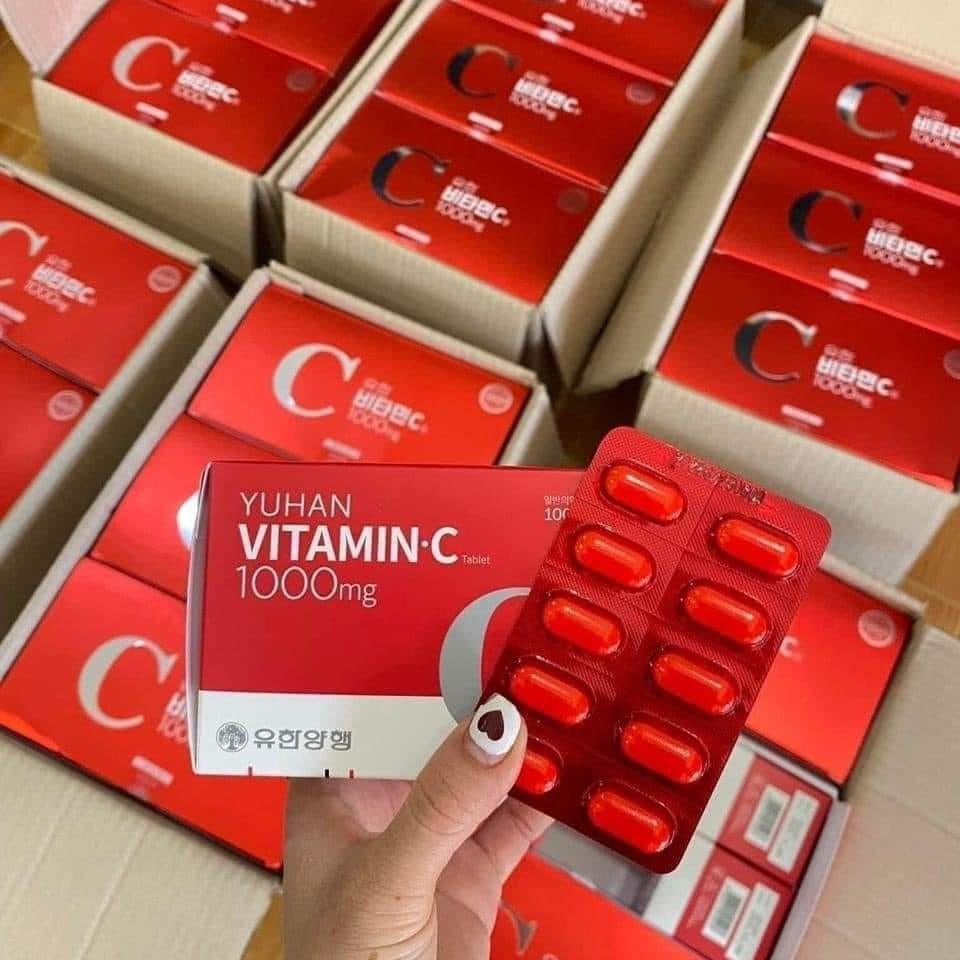 Viên uống vitamin C YUHAN (Ảnh: internet)