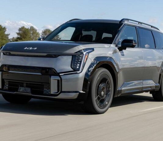 Xe ô tô điện Kia EV9 (Ảnh: Internet)