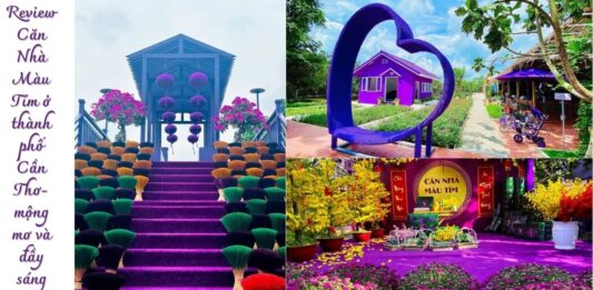 Căn nhà màu tím-địa điểm du lịch lí tưởng tại thành phố Cần Thơ