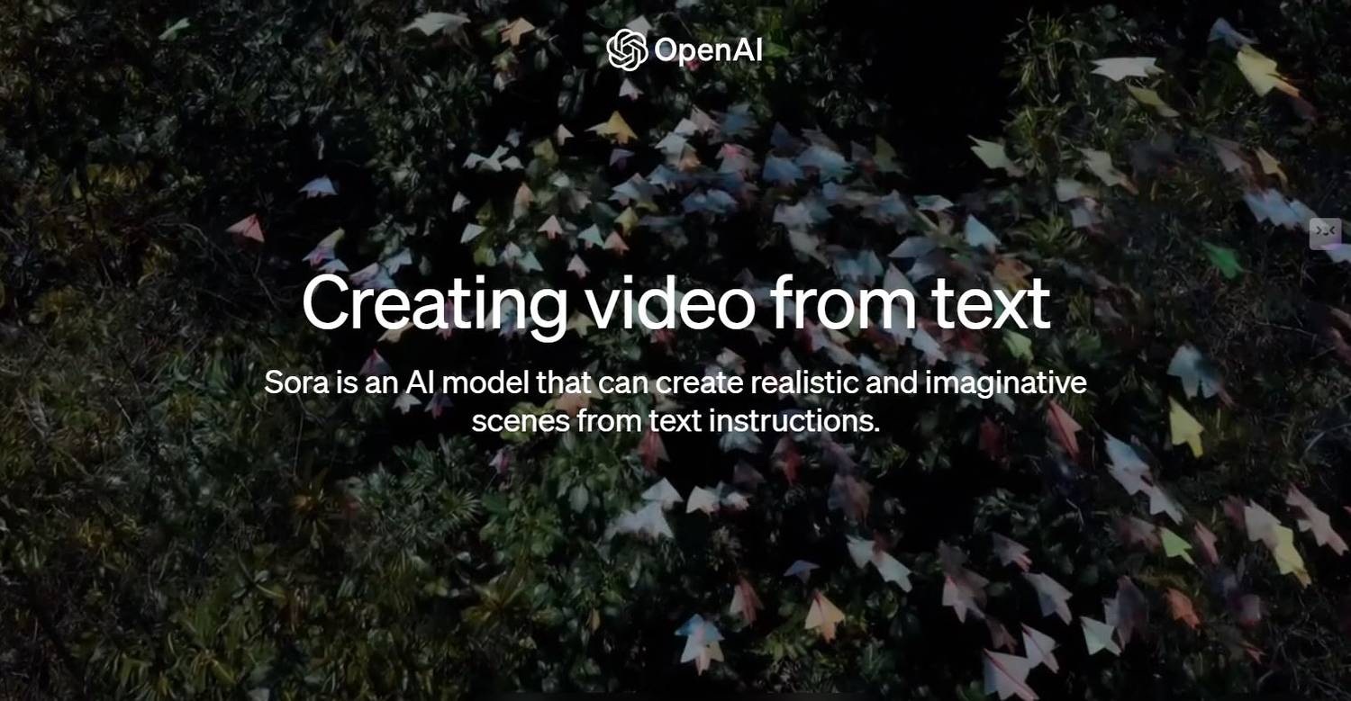 Sora – công cụ AI biến văn bản thành video của OpenAI (Ảnh: Internet)