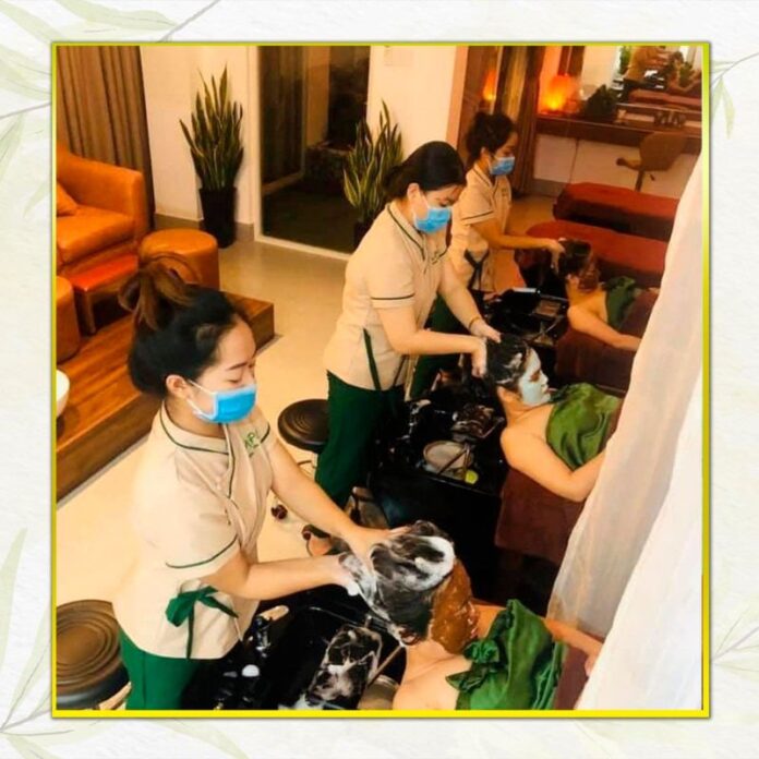 Lam Spa là một địa chỉ cung cấp các dịch vụ như gội đầu dưỡng sinh, massage, làm nail chất lượng, uy tín (Nguồn: Internet)