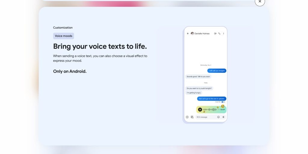 Voice Moods - tính năng độc đáo nhất của Apple (Ảnh: Internet)