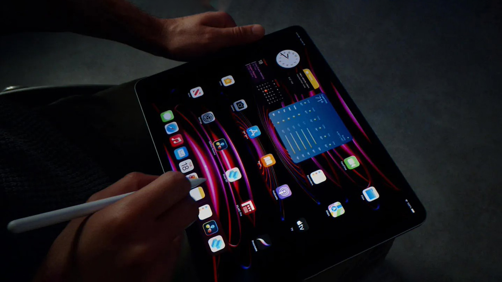 Dòng iPad Pro mới sẽ có sự xuất hiện của màn hình OLED (Ảnh: Internet)