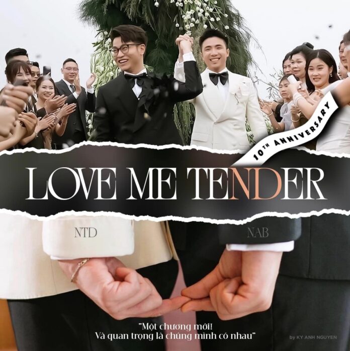 Love me tender - Ninh Anh Bùi x Nguyễn Tùng Dương (Ảnh: Internet)