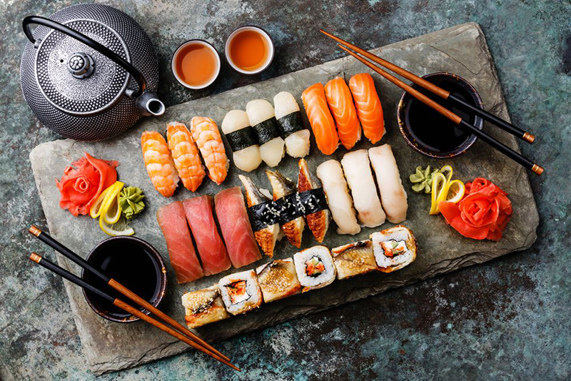 Sushi là biểu tượng của văn hóa Nhật Bản (Ảnh: Internet)