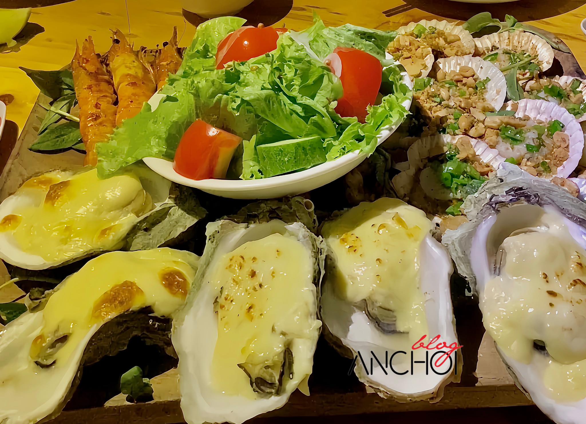 Set nướng hải sản tại Một Nắng Seafood Restaurant (nguồn: BlogAnChoi)