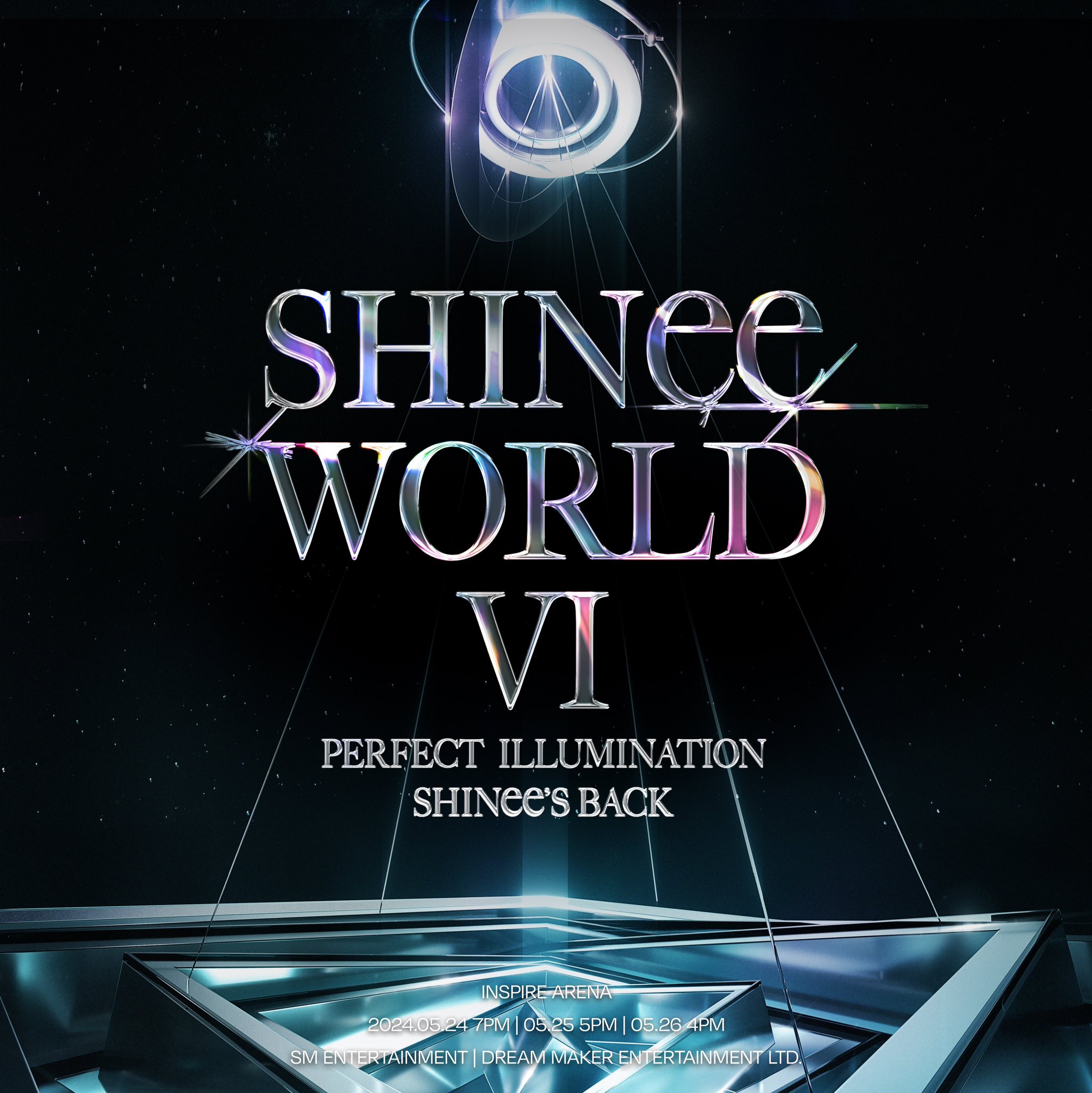 SHINee sẽ kỷ niệm 16 năm ra mắt với buổi hòa nhạc "SHINee WORLD VI [PERFECT ILLUMINATION: SHINee'S BACK] (Ảnh: Internet)