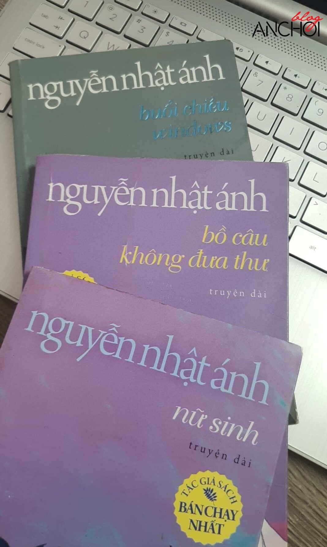 Bộ ba cuốn sách về Xuyến, Thục và Cúc Hương của Nguyễn Nhật Ánh. (Nguồn: BlogAnChoi)