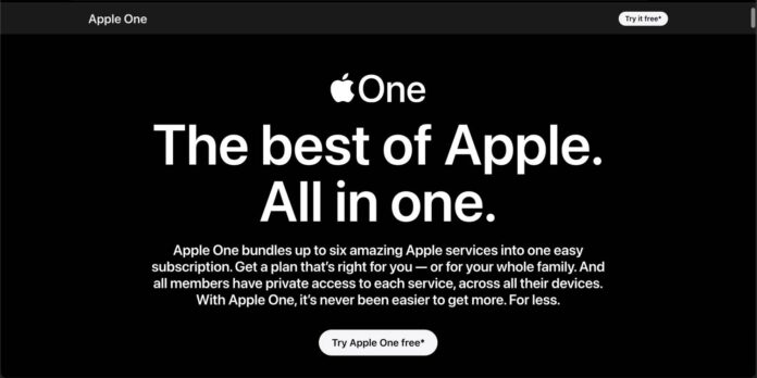 Dùng thử miễn phí Apple One (Ảnh: Internet)