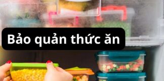 Bảo quản thức ăn (Nguồn: Internet)