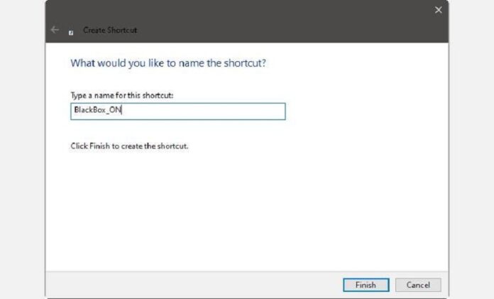 Đặt tên cho shortcut (Ảnh: Internet)