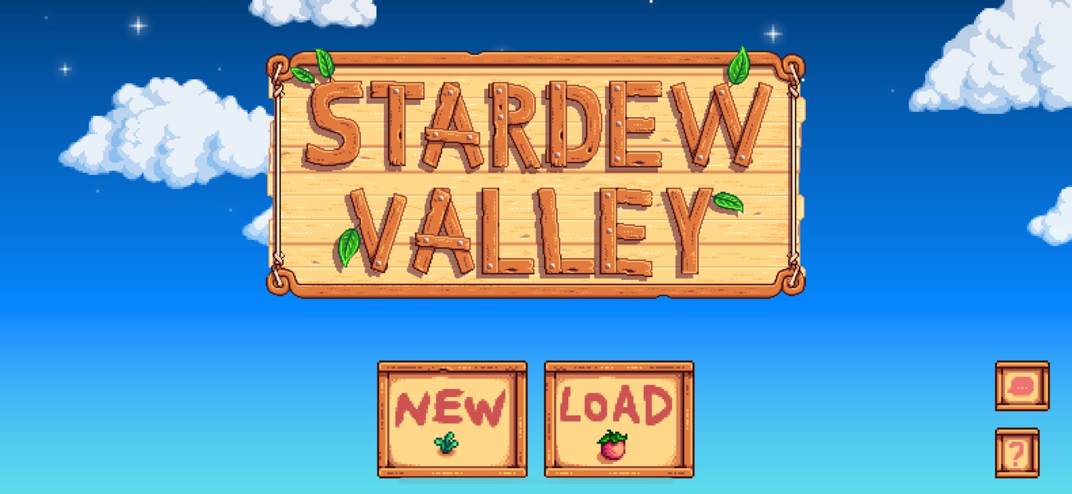 Chơi game Stardew Valley trên iOS (Ảnh: Internet)