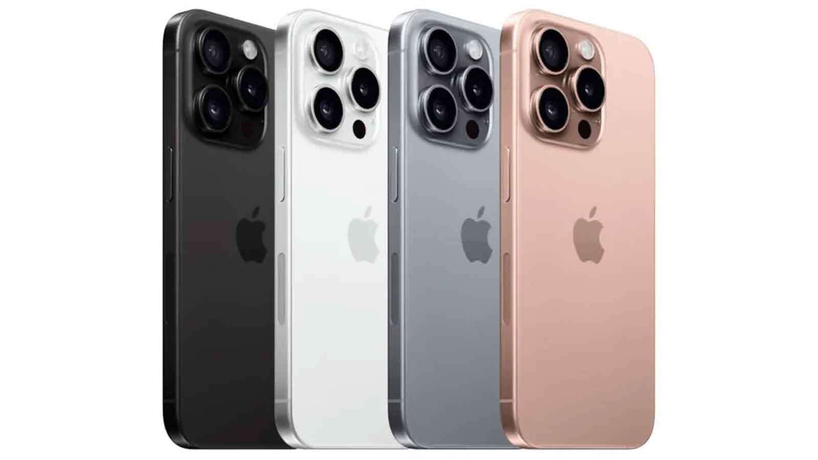 Các phiên bản màu sắc mới của iPhone 16 Pro sắp ra mắt (Ảnh: Internet)