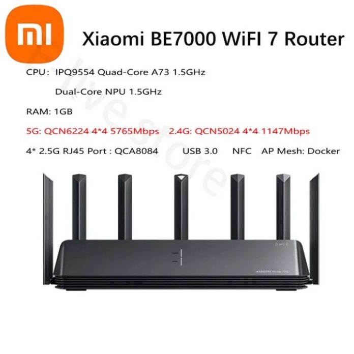 Xiaomi BE5000 Wi-Fi 7: Trải nghiệm kết nối vượt trội - BlogAnChoi
