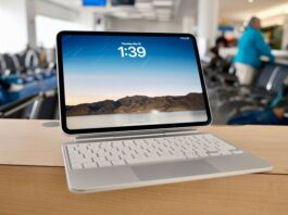 iPad Pro (M4) với bàn phím Magic của Apple (Ảnh: Internet)