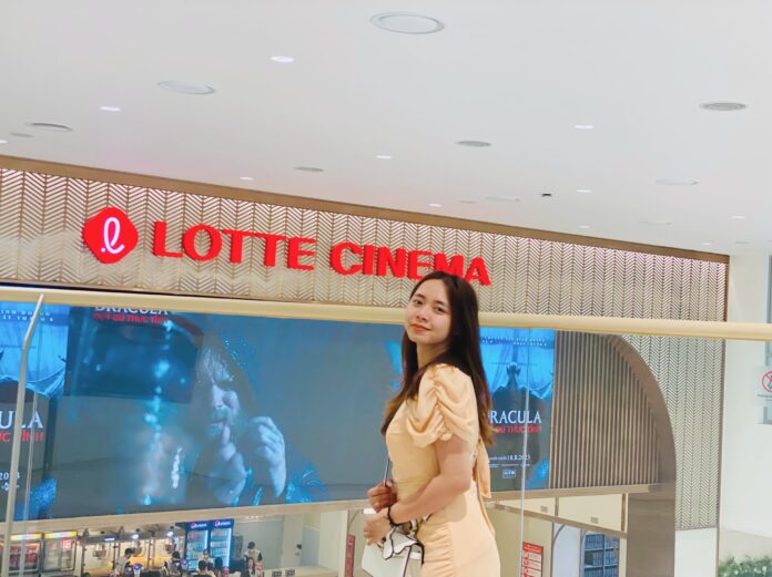 Khu vực rạp chiếu phim của Lotte Mall Tây Hồ. (Ảnh: Kim Cúc)