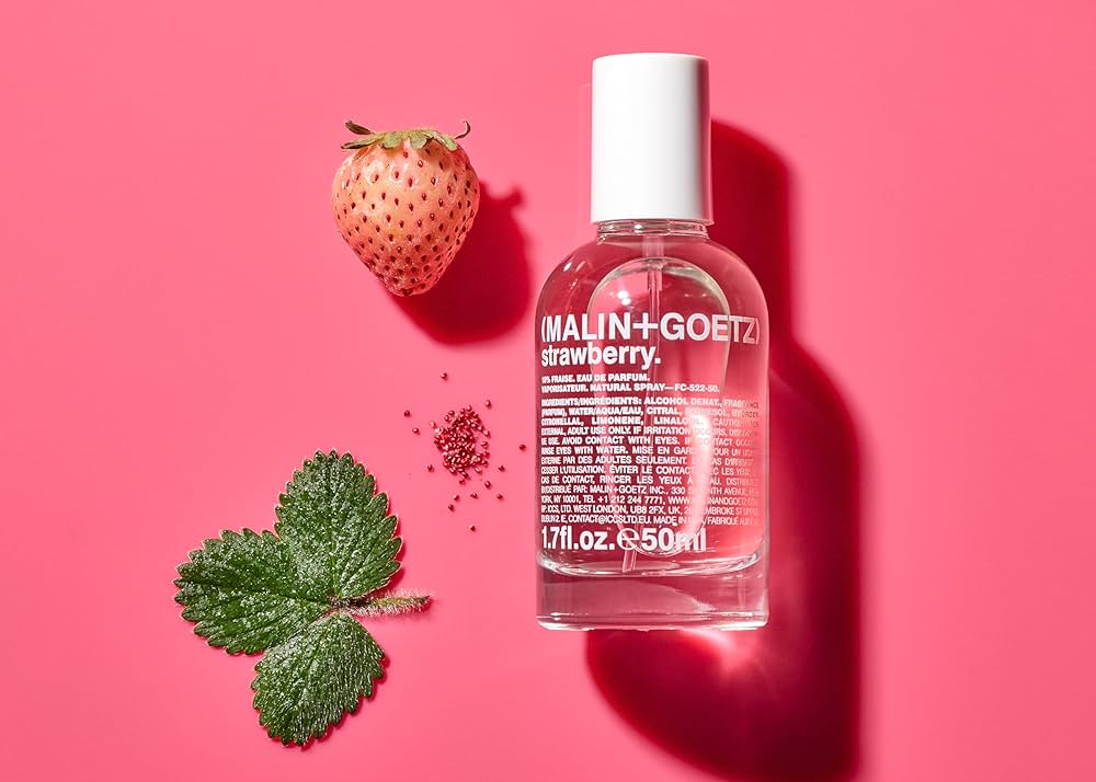 Nước hoa mùa hè MALIN+GOETZ Strawberry Eau de Parfum (Ảnh: Internet)