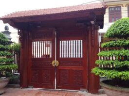 Những kiêng kỵ trong phong thủy cổng nhà (Ảnh: Internet)