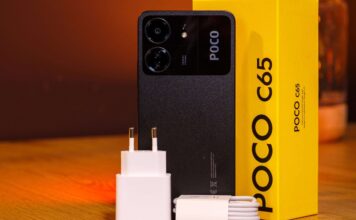 POCO C65 có dung lượng pin 5.000 mAh cùng sạc nhanh 18W (Ảnh: Internet)