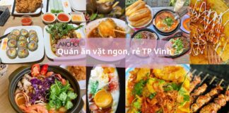 16 quán ăn vặt ngon, rẻ ở TP Vinh ( Ảnh: BogAnChoi )