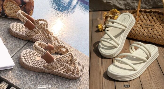 Sandal cực tiện dụng và thời trang khi đi biển (Nguồn: Internet)