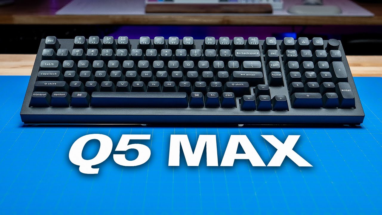 Bàn phím cơ tốt nhất 2024: Keychron Q5 Max (Ảnh: Internet)