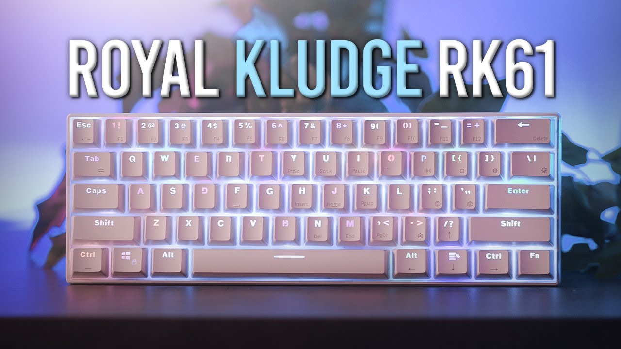 Bàn phím cơ giá rẻ tốt nhất: Royal Kludge RK61 (Ảnh: Internet)