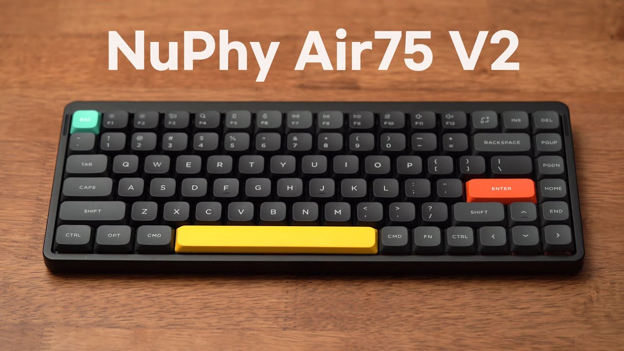 Bàn phím cơ tốt nhất: NuPhy Air75 V2 (Ảnh: Internet)
