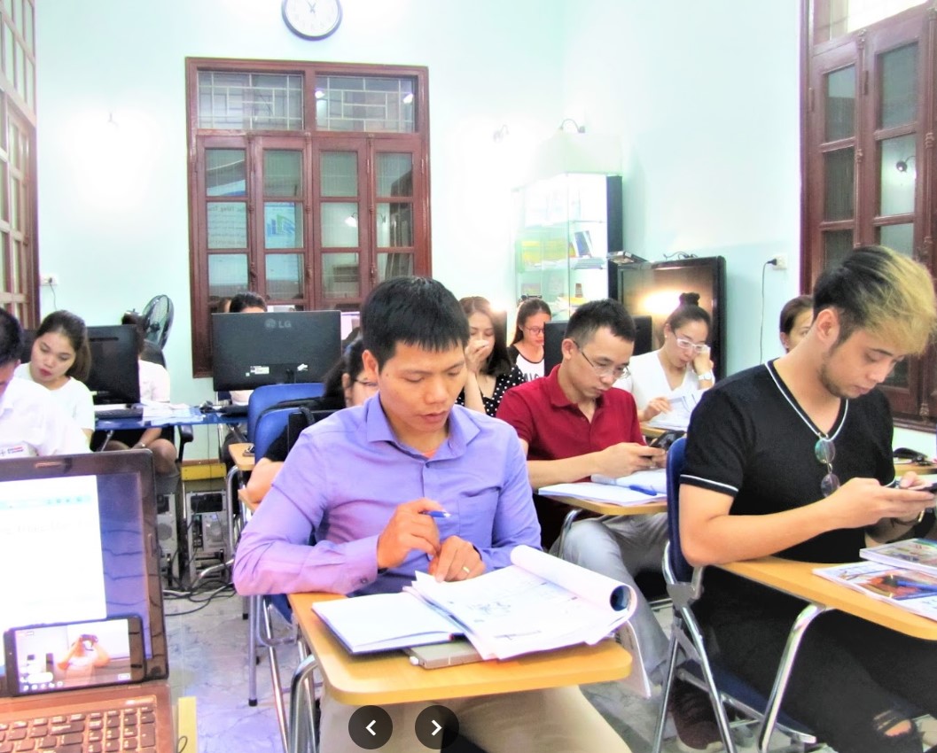 Lớp học tại Trung tâm tiếng Trung ChineMaster