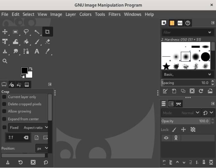 Ứng dụng vẽ tranh GIMP (Ảnh: Internet)