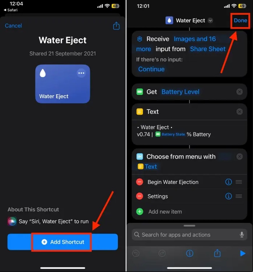 Cách đẩy nước ra khỏi iPhone bằng Siri