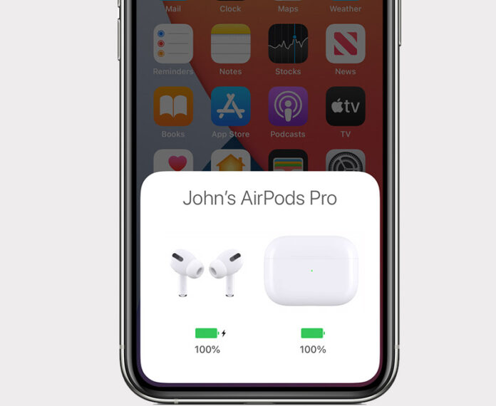 Cách kiểm tra pin AirPods trên iPhone, iPad