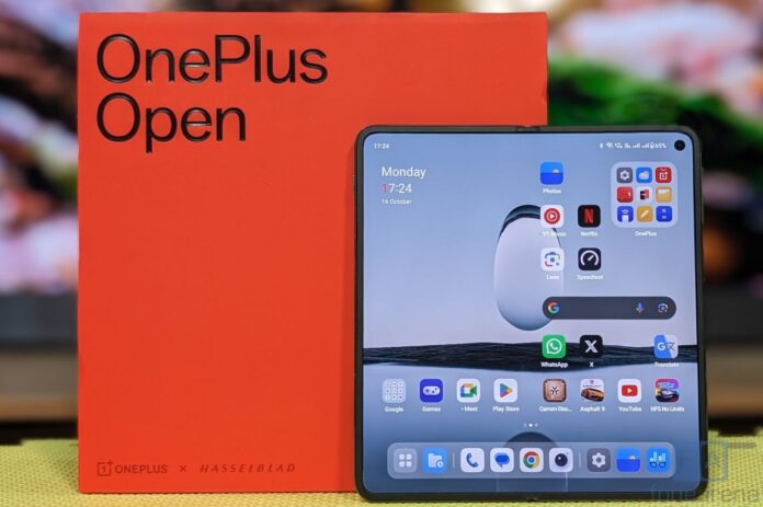 Điện thoại màn hình gập OnePlus Open (Ảnh: Internet)