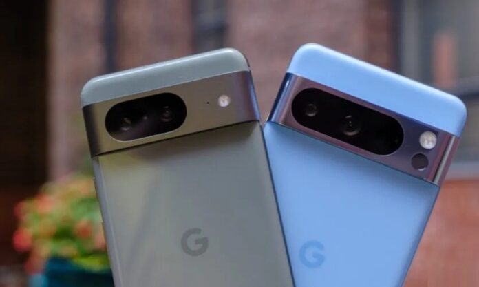 Điện thoại Pixel 8 Pro và Pixel 8 của Google (Ảnh: Internet)