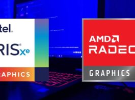So sánh Intel Iris Xe và AMD Radeon (Ảnh: Internet)