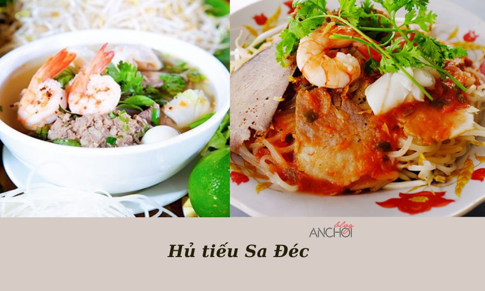 Hủ tiếu Sa Đéc - món ngon miền Tây ( Ảnh: BlogAnChoi )