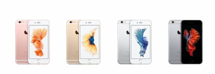 iPhone 6s với nhiều màu sắc khác nhau (Ảnh: Internet)