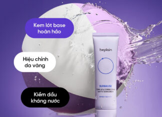 kem chống nắng Beplain Sunmuse Tone Up & Correcting Matte Sunscreen