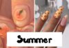 mẫu nail trái cây cho mùa hè (Nguồn: Internet)